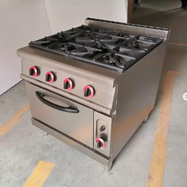 4 Burner Gas Cooker With Oven