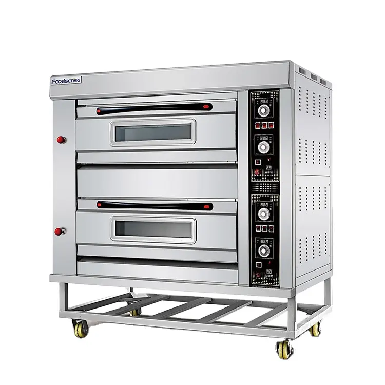 Gas Baking Oven 2 Deck 4 Tray - Standard Industrial Machines